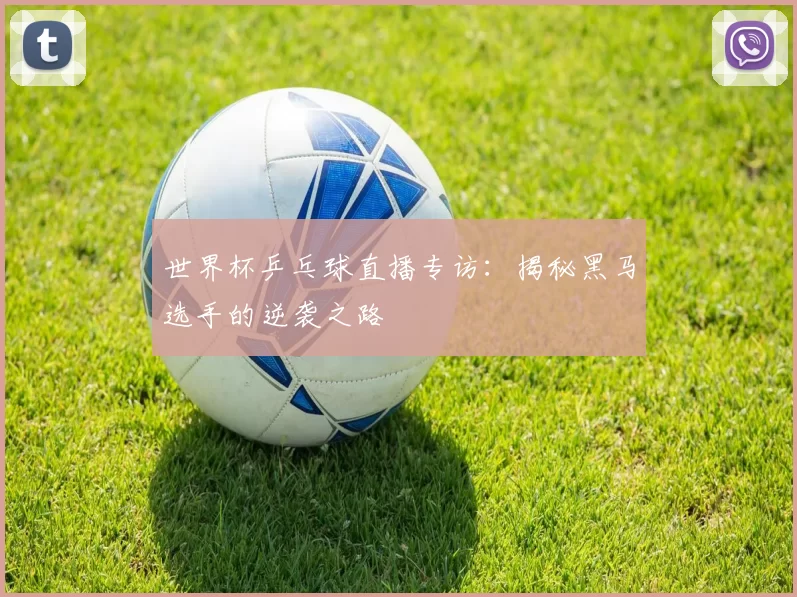 世界杯乒乓球直播专访：揭秘黑马选手的逆袭之路