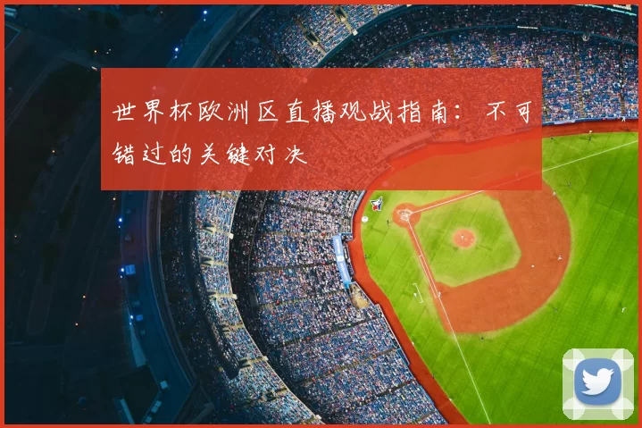 世界杯欧洲区直播观战指南：不可错过的关键对决