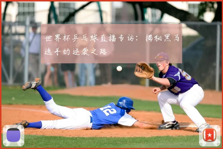 世界杯乒乓球直播专访：揭秘黑马选手的逆袭之路